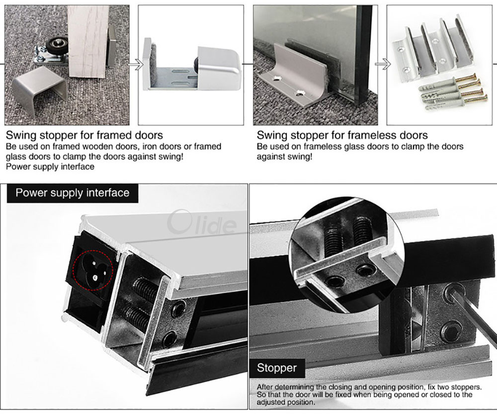 Olide Magnetic Drive Sliding Entrance System 16