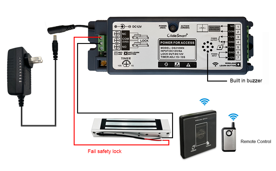 OS210WN with 202Q wiring diagram