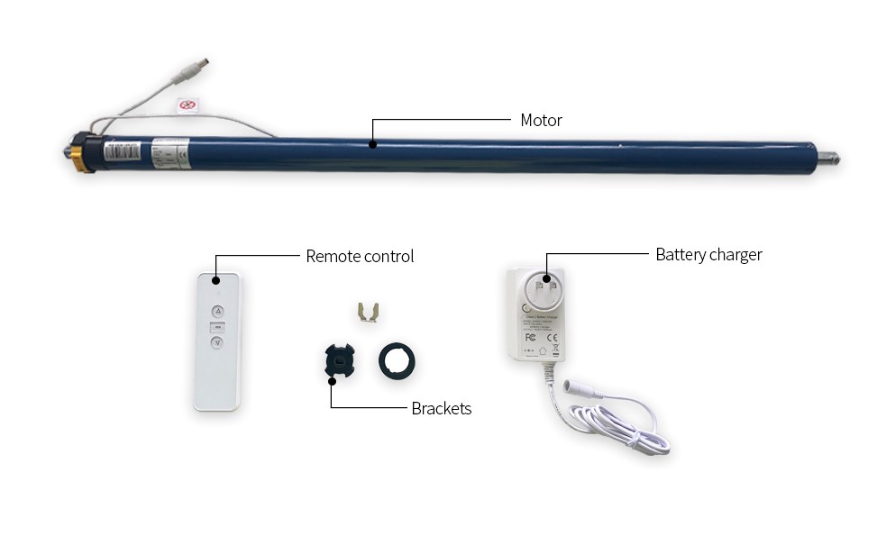 Olide Smart AM35 Electric Curtain RollerTubular Motor Kit 