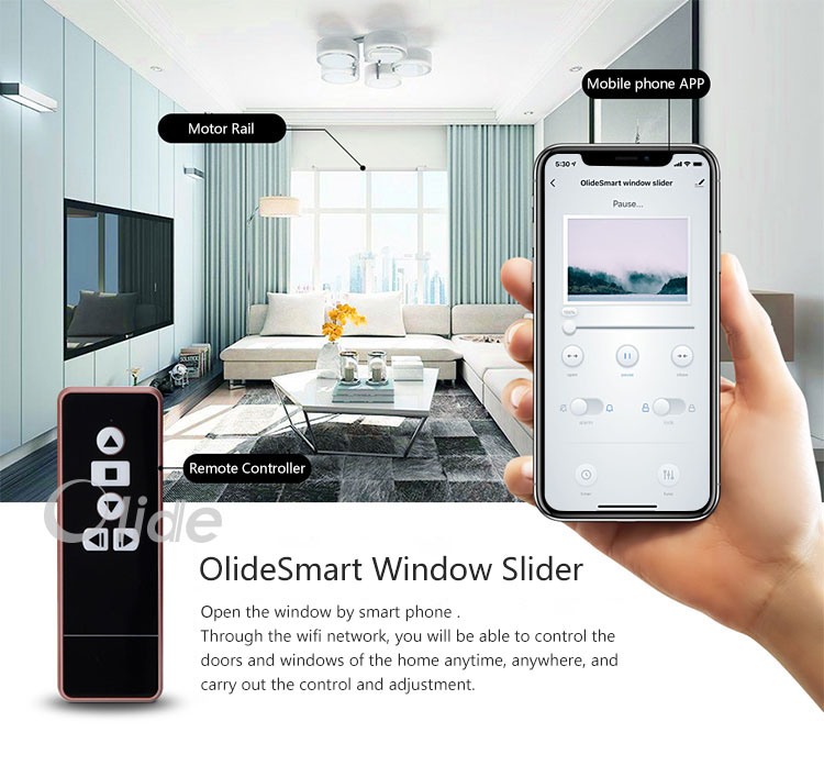 olide smart window slider 