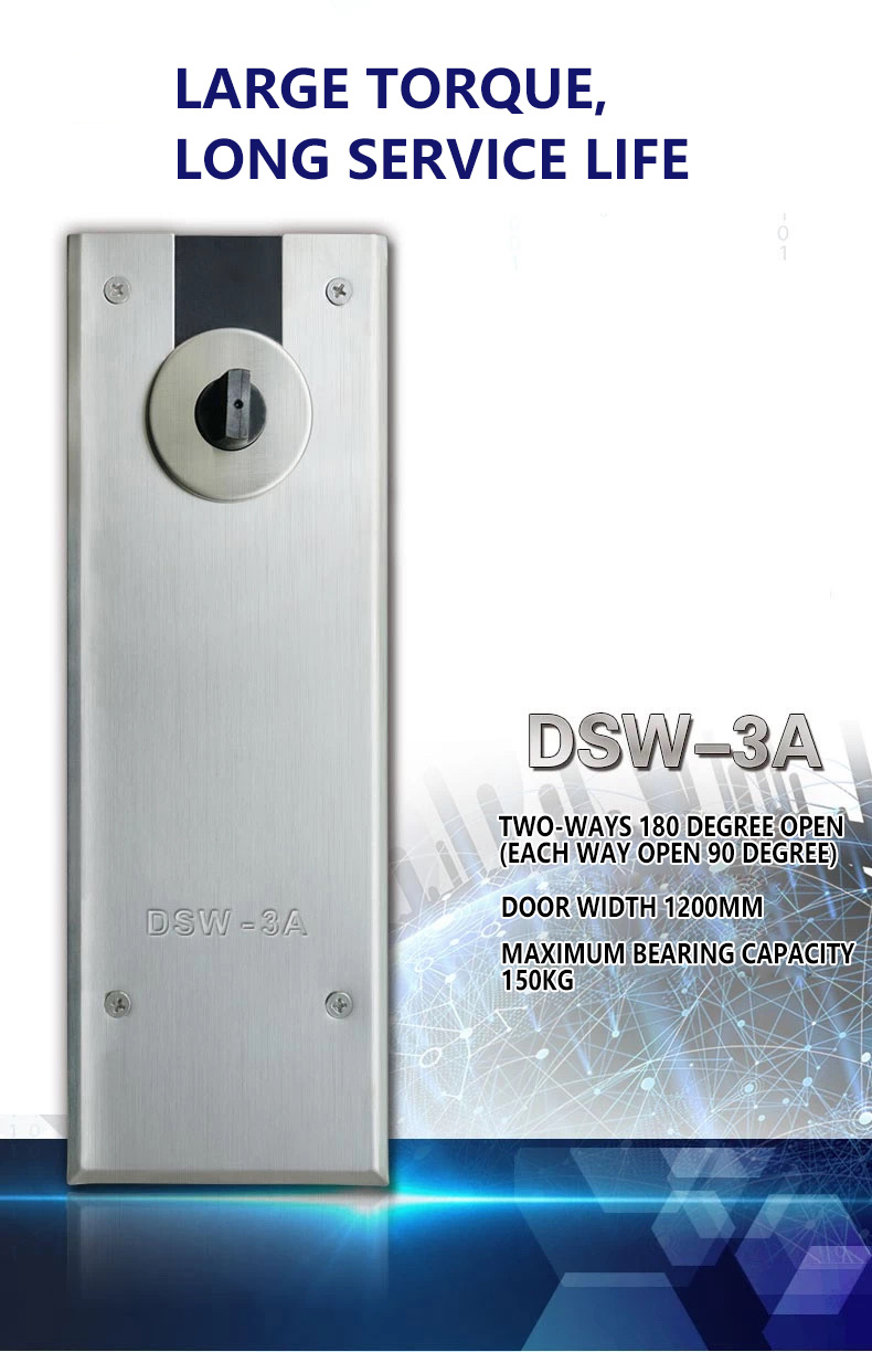 underground type automatic swing door opener